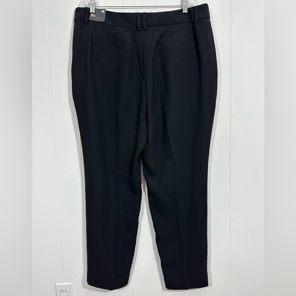 NEW Express Ankle High Rise Dress Pants Women's Size 16 Black Career - Picture 4 of 13